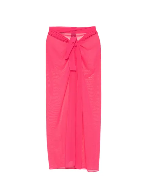 Fisico knotted sarong Pink CP06L0
