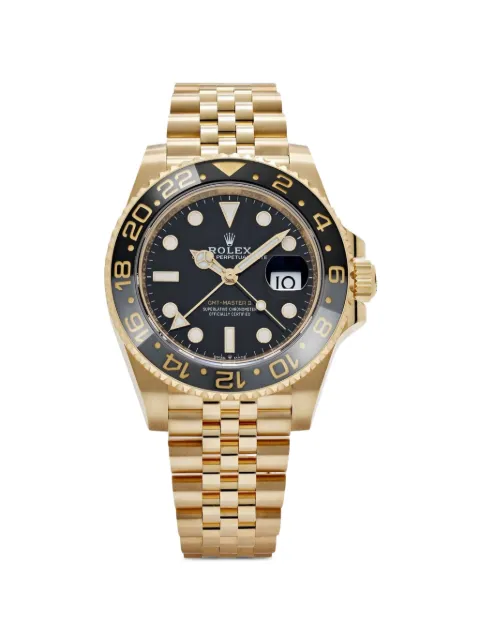 Rolex 2024 GMT-Master II jubilee 40mm watch Gold 126718GRNR