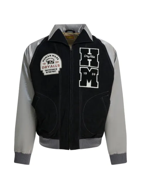 Human Made embroidered bomber jacket Black HM30JK012BLACK