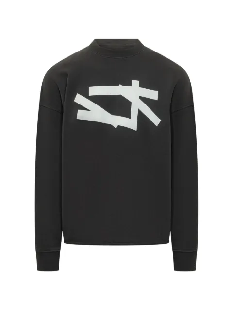 44 LABEL GROUP crew-neck sweatshirt Black B0030492FA583