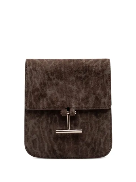 TOM FORD T-bar closure crossbody bag Brown S0515LCL605P