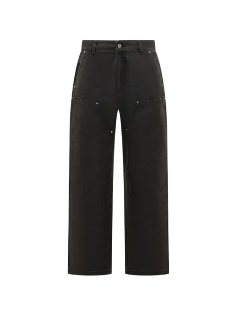 Represent Heaton Workwear regular-fit trousers Black MLM100479