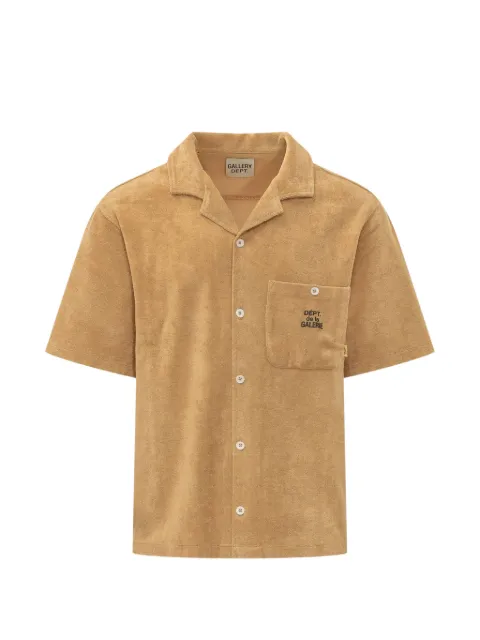 GALLERY DEPT. French Parker terry-cloth shirt Neutrals TOP045