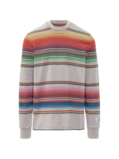 GALLERY DEPT. striped long-sleeve T-shirt Grey TOP028