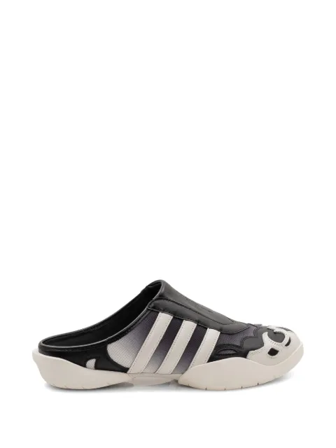 Y-3 side-stripe mules Black KI6981