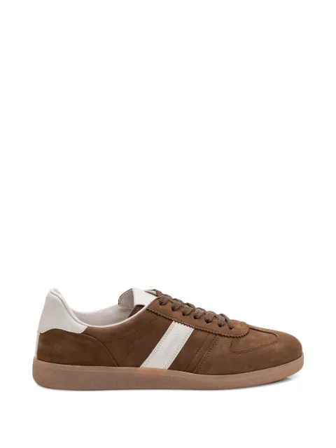 TOM FORD stripe nubuck terence sneakers Brown J1584LCL215N
