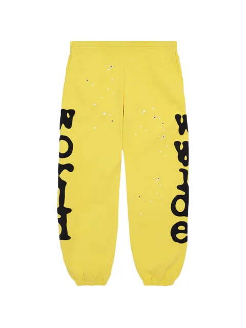 SP5DER Beluga track pants Yellow SP5DER273