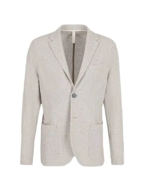 Harris Wharf London single-breasted blazer Neutrals CL8Z22PXE