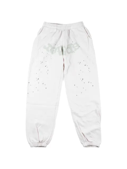 SP5DER Adult "Eggshell" track pants White SP5DER274