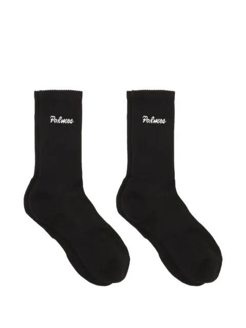 Palmes logo socks (set of two) Black P800035999
