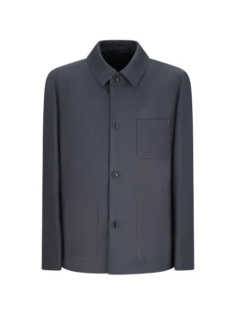 Lardini Pastone buttoned pocket shirt Grey PASTONECN64422