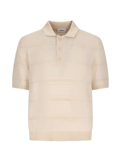 Lardini knit polo shirt Neutrals PALPMC109PA66034120PA