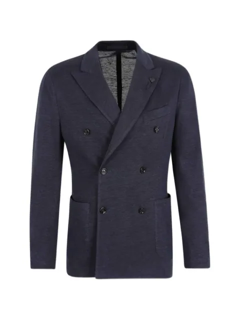 Lardini double-breasted blazer Blue PA691E91PAJ66053