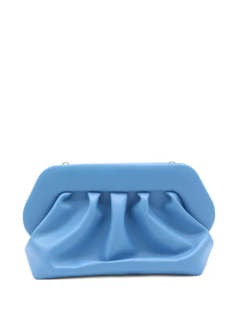 Themoirè THEMOIRè ruched leather clutch bag Blue 261WTMB00OOVF4123A