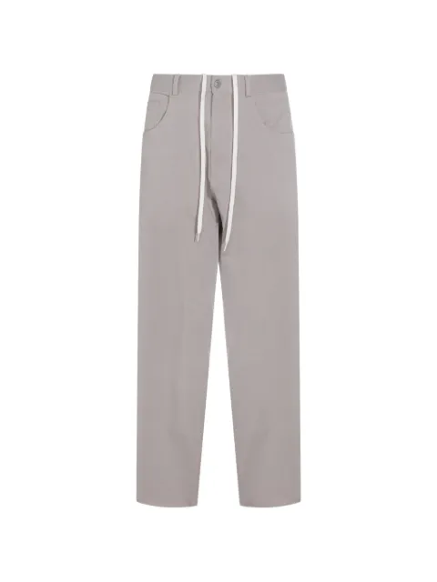 MM6 Maison Margiela drawstring trousers Grey SH0KA0056M20177