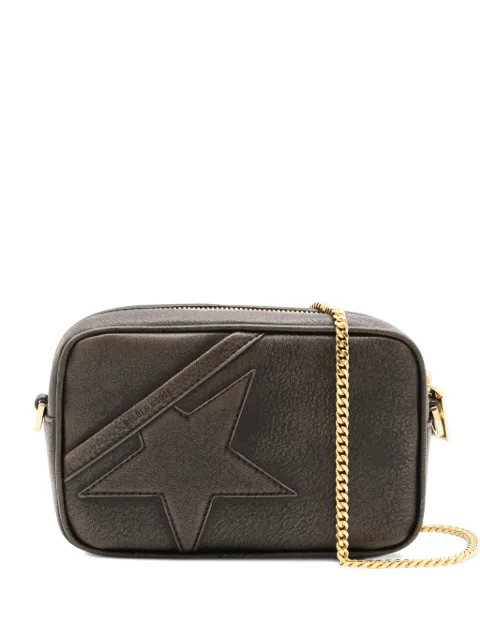 Golden Goose Star pebbled-leather shoulder bag Brown GWA00228A000759