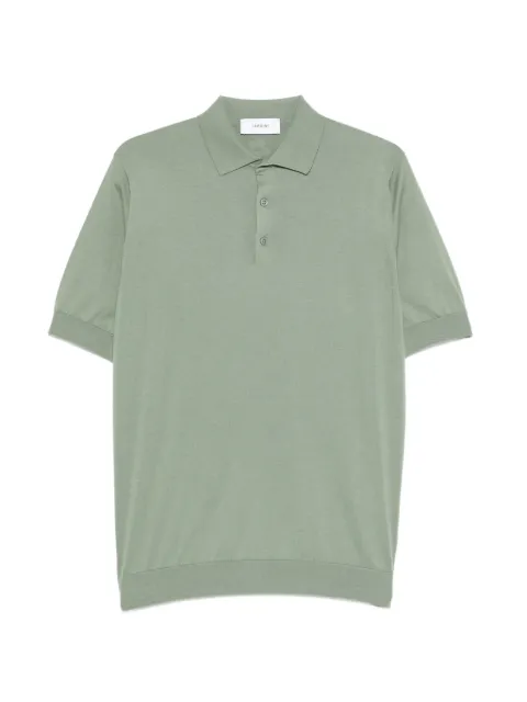 Lardini buttoned polo shirt Green CNLPMC65CN64020