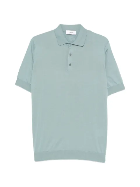 Lardini buttoned polo shirt Blue CNLPMC65CN64020820