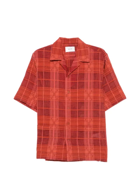 NN07 Ben check-pattern shirt Red 2620000876