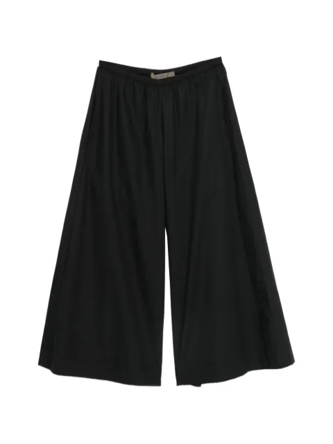 Enza Costa elasticated-waist palazzo pants Black LPP4385