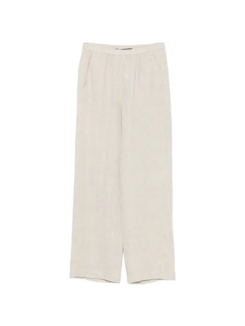 Enza Costa everywhere elasticated-waist wide-leg trousers Neutrals 3L4331
