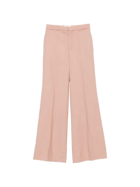 Chloé wool gabardine trousers Pink CH26APA36066