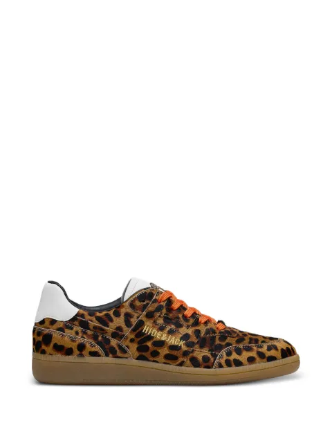 Hide&Jack Shaggy leopard-print sneakers Brown SHAGGANIMAL