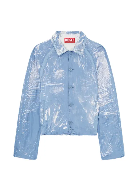Diesel J-Orion polo-collar bomber jacket Blue A223770NJCM