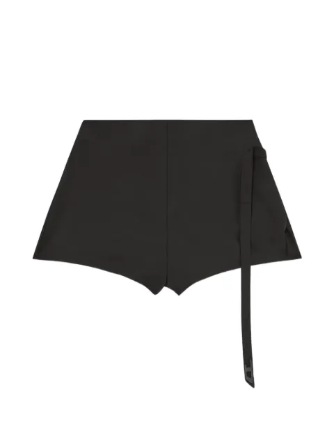 Diesel P-Sarto wrap-effect front shorts Black A236030WECE