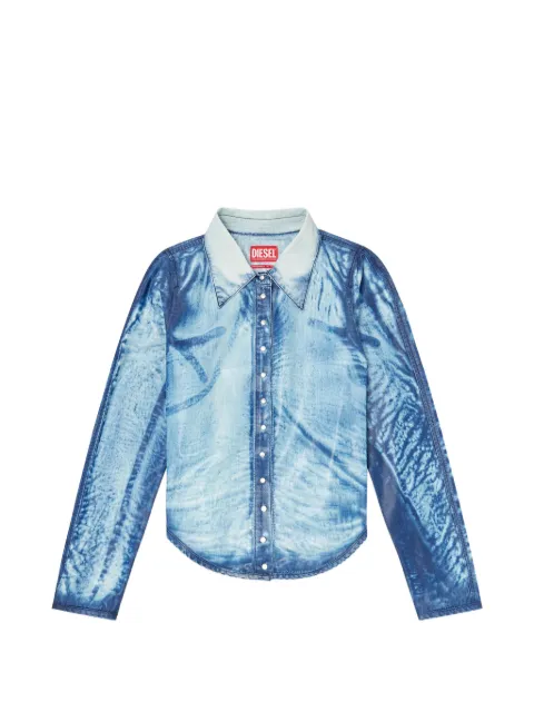 Diesel shirt in x-ray lyocell denim Blue A23458068XC