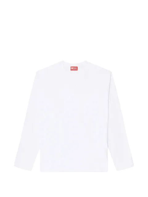Diesel Kristian long-sleeved T-shirt White A229820DECG