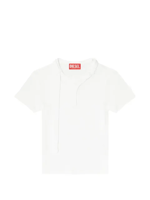 Diesel T-Iaras neck-strap top White A236450JEAI