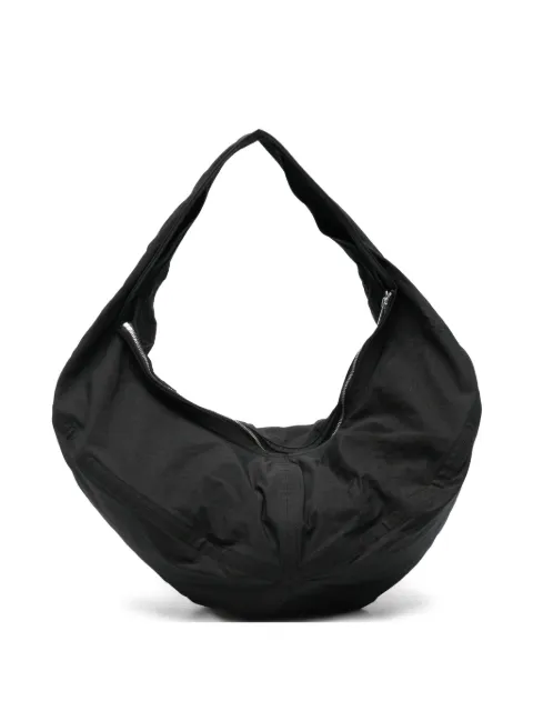 Issey Miyake Paper Balloon 2 curved zip-fastening tote bag Black IM66AG53115