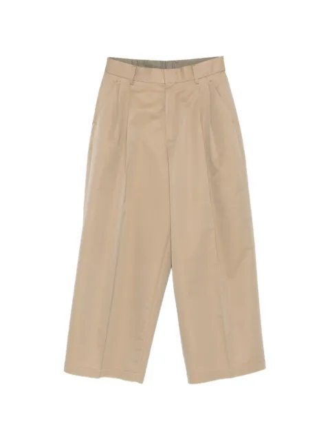Kolor pleated trousers Neutrals 26SCMP04103
