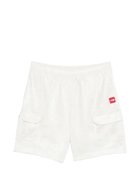 The North Face Red Box cargo shorts White NF0A8FPCQLI1