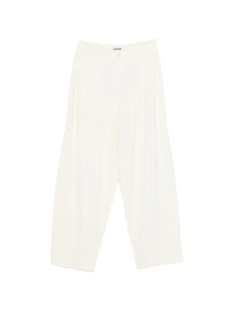 DARKPARK Phebe pleated trousers White WTR36FAC132
