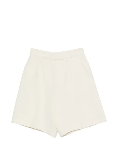 R2W belt tailored shorts Neutrals RCPTEB10898NIVRY