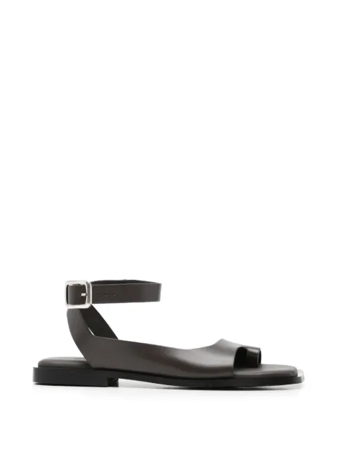 ALOHAS buckle-fastening toe-strap sandals Brown S10113803