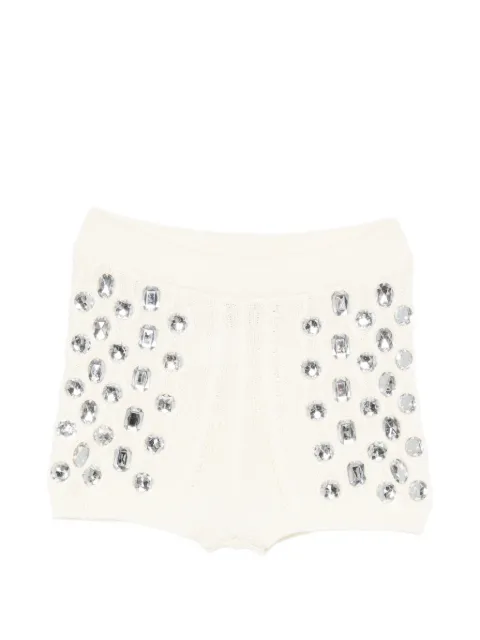 Giuseppe Di Morabito embellished shorts Neutrals 06PSKNP392CR16403