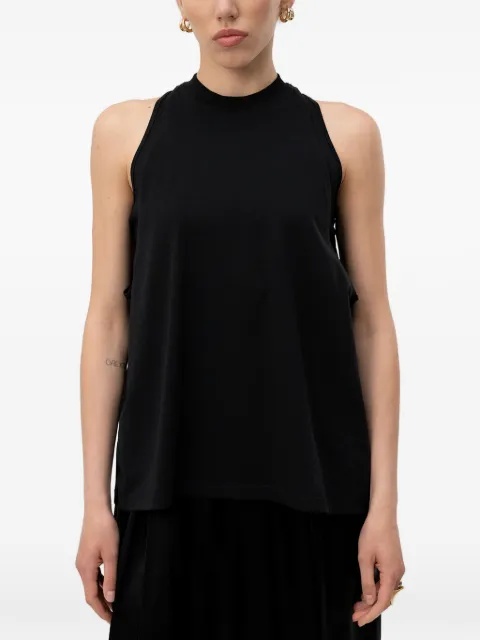 DARKPARK racer-back sleeveless top Black WJE30JER03