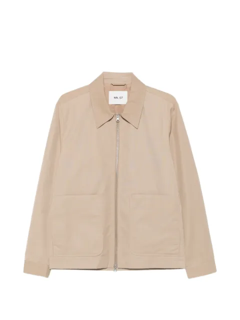 NN07 Gael zip-fastening jacket Neutrals 2528445731