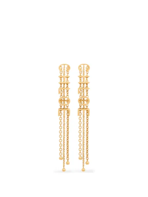 Chloé mini Belt dangling earrings Gold CH26AJE14CB7