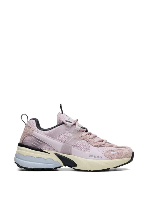 Hide&Jack pink lace-up sneakers Pink ERUNNPNKPNK