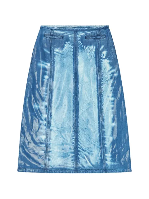Diesel pocket A-line skirt Blue A22448068XC