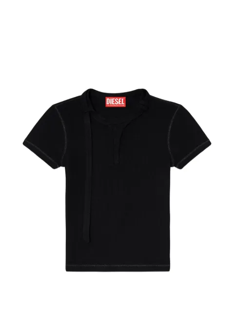 Diesel T-Iaras neck-strap top Black A236450JEAI