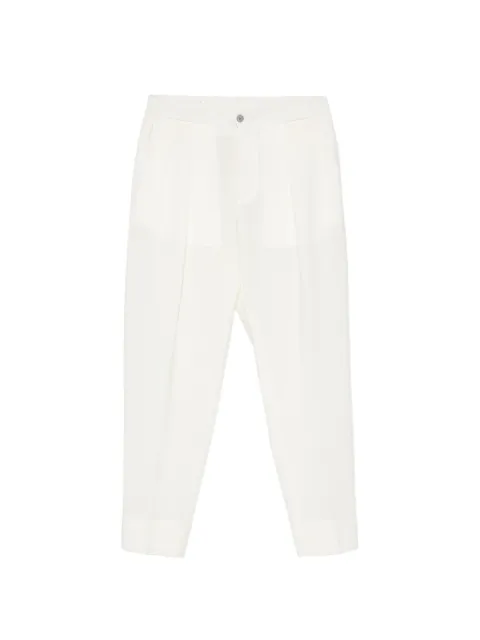 Briglia 1949 Portobello pleated trousers White PORTOBELLOW300082
