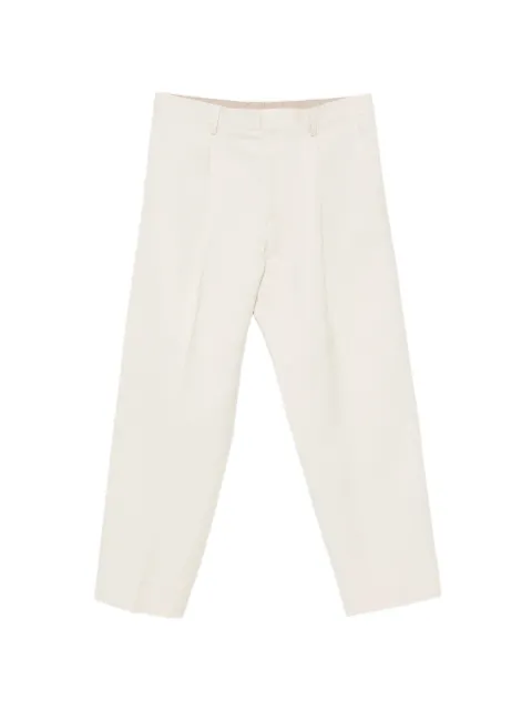 Costumein Vincent pleated-detail trousers Neutrals 26S4137781