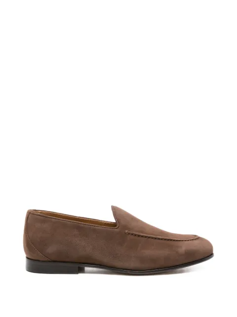 Kiton suede loafers Brown USSA404N01391040