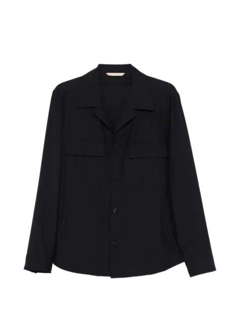 Briglia 1949 chest-pocket shirt jacket Black JOHN300108