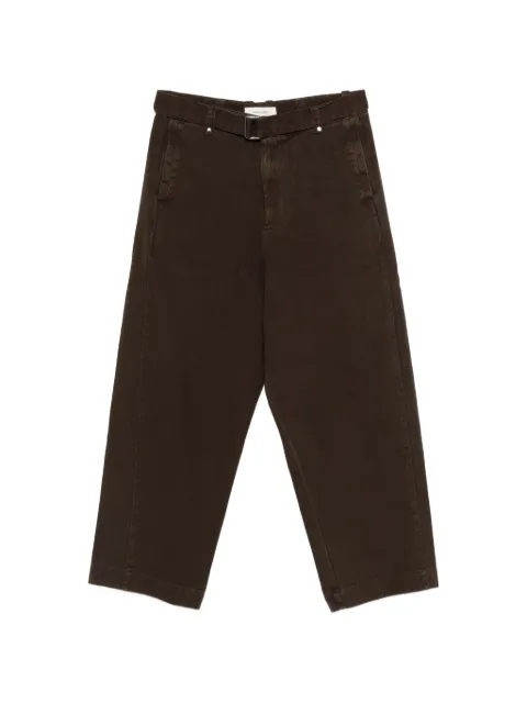 ENTIRE STUDIOS Gully belt trousers Brown ESSS26PA11012